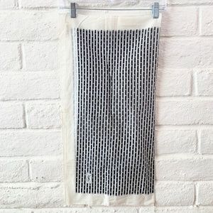 Vintage YSL Modern Polka Dot Scarf